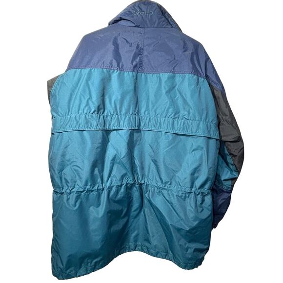 Vtg COLUMBIA Ski Jacket Mens L Gizzmo 3-In-1 Full Zip 2 pc SET Blue Teal - Picture 7 of 16